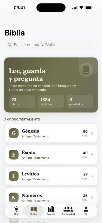 Los libros de la Biblia católica en Jóvenes Católicos